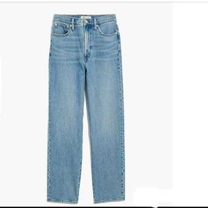 Madewell The Perfect Vintage Straight Jean in Hoye Wash - Size 24, NWOT